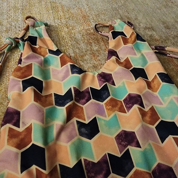 Tori Praver Swimwear Seafoam for Urban Outfitters in Geometric Print - Picture 6 of 15